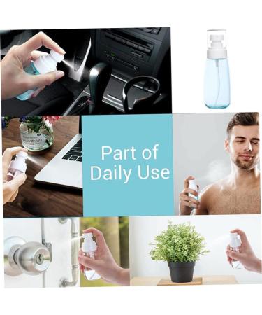 Buy Sevennine 100ml Small Spray Bottle - Refillable Fine Mist Perfume Sprayer - Blue Plastic Bottle for Travel & Home Use - Buy Online on SooperMarket.com