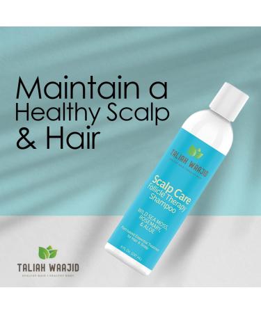 Taliah Waajid Scalp Care Follicle Therapy Shampoo | Natural Treatment for Thinning Hair & Hair Loss | Wild Sea Moss Rosemary & Aloe | 8oz - Buy Online on SooperMarket.com