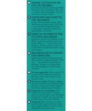Profusion Organic Vegan Pea and Fava Protein Mince 125g 9.8 x 11.8 inches (Pack of 3) 125 g (Pack of 3) - Buy Online on SooperMarket.com