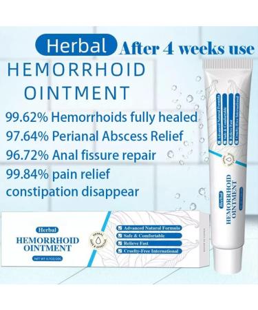 Healmusz Natural Herbal Hemorrhoids Ointment Healmusz Hemorrhoid Ointment Chinese Herbal Hemorrhoids Cream Organic Herbal Hemorrhoids Ointment 0.7Oz/20g (1pcs) - Buy Online on SooperMarket.com