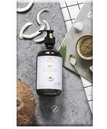 Yuatuwaw Single-Gang Blank Wall Plate Cover - Coconut Oil - 500ml