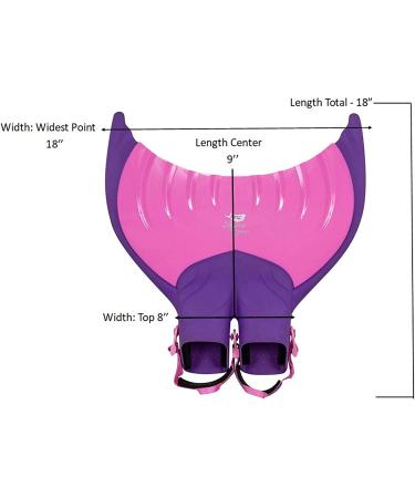 Body Glove Kids Foldable Monofin - Pink | Easy Propel & Glide for Kids and Adults in Water - Buy Online on SooperMarket.com