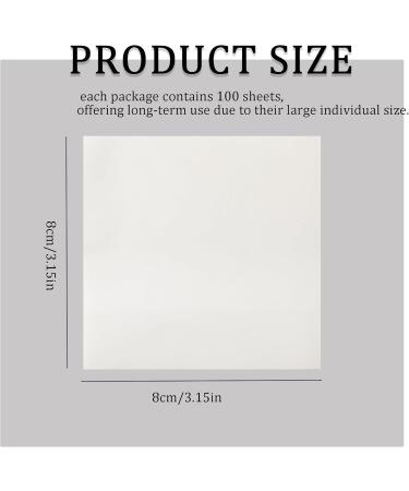 100 Sheets Mini Portable Lint Remover for Clothes & Pet Hair | Travel Size Sticky Dust & Fuzz Remover - Buy Online on SooperMarket.com