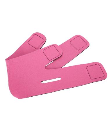 Rose Red Face Lifting Belt | V-Line Chin Cheek Lift Up Strap for Women | Anti Wrinkle Facial Slimming Bandage | Sagging Skin Firming Solution - Buy Online on SooperMarket.com