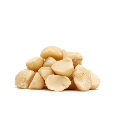 Hamakua Macadamia Nuts - Large Hawaiian Grown Dry Roasted Macadamias (1.25 lb) - Natural Eco-Friendly Baking Nuts - Pack of 1 - Buy Online on SooperMarket.com