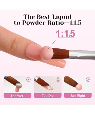 ROSALIND 120ml Monomer Acrylic Liquid | Professional Anti-Stick System for Easy DIY Acrylic Nail Extensions | Clear Acrylic Powder Compatible - Buy Online on SooperMarket.com
