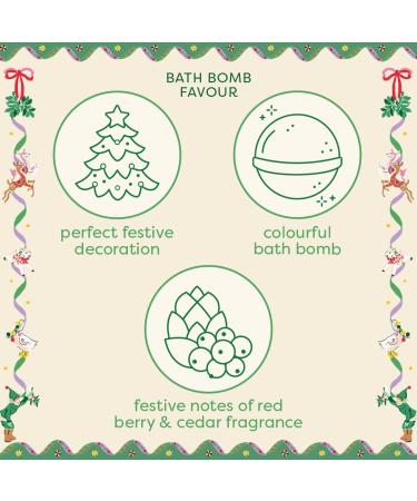 Cath Kidston Christmas Legends Bath Bomb - 150g for Luxurious Holiday Bathing - Buy Online on SooperMarket.com