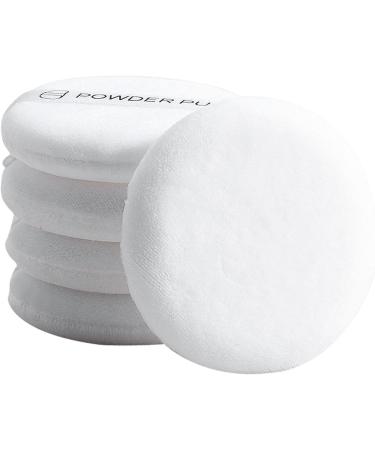 Buy Hudhow's Powder Squad Pads - 5 Soft Washable Fluffy Powder Puffs for Loose Powder Makeup & Blush | International Shipping Available - Buy Online on SooperMarket.com