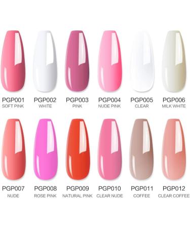 LOUMMRCY Polygel Nail Kit - Complete 8 Piece Starter Set for Beginners | DIY French Nail Art & Manicure at Home - Buy Online on SooperMarket.com