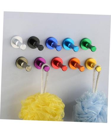 ABOOFAN Heavy Duty Clothes Mounted Clothes Rack Coat Hooks Hat Towel Hook Accessories Aluminum medium As Shown - Buy Online on SooperMarket.com