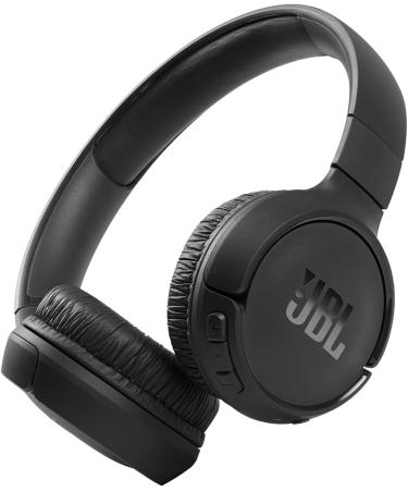 JBL Tune 510BT Wireless On-Ear Headphones with Purebass Sound - Black