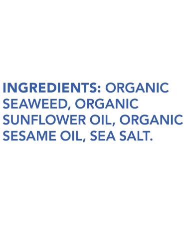 KPOP Sea Snacks - Premium 5g Roasted Seaweed Lightly Salted | Vegan & Certified Organic | Non-GMO & Gluten Free | Korean Snack Packs (24 Pack) - Buy Online on SooperMarket.com