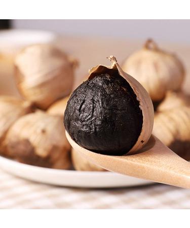 MQUPIN Black Garlic 250g/500g Aged for Full 90 Days Whole Black Garlic Jar (8.8 Oz/17.6oz) (500g/17.6oz) - Buy Online on SooperMarket.com