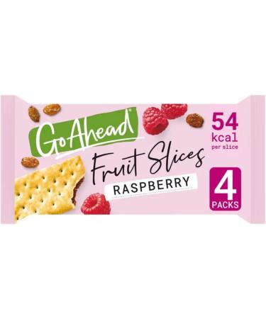 Go Ahead Crispy Fruit Slice Forest Fruit Apple Raspberry 3 pack (12 bars in total) - Buy Online on SooperMarket.com