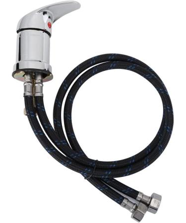 Shampoo Bowl Faucet 70cm Shampoo Bed Faucet and 120cm Shampoo Bowl Hose Shower Head Wash Hair Tap Mixing Valve Salon Shampoo Bowl Parts Kit - Buy Online on SooperMarket.com