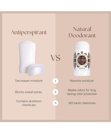 Lavanila Aluminum Free Deodorant Sport Luxe + Pure Vanilla 2oz Each - The Healthy Deodorant for Men & Women - Solid Stick Vegan Sport Lux + Pure Vanilla - 2 Pack - Buy Online on SooperMarket.com