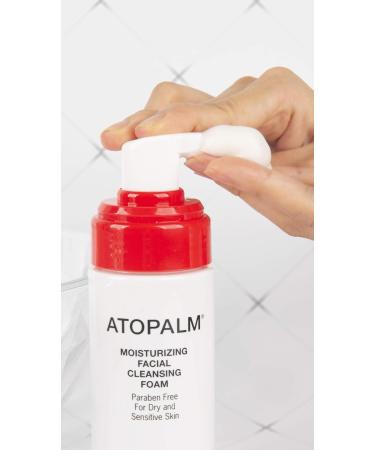 Buy ATOPALM Moisturizing Facial Cleansing Foam - Paraben Free Face Wash for Dry & Sensitive Skin Infused with Hyaluronic Acid pH Balanced K-Beauty Cleanser 150ml - Buy Online on SooperMarket.com