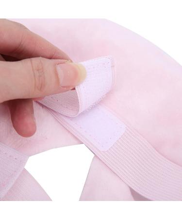 Hot Cold Compress Facial Gel Mask Reusable Washable Gel Beads Face Mask for Dark Circles and Puffiness Skin Friendly Cooling Gel Face Mask with Elastic Band Design (Pink) - Buy Online on SooperMarket.com