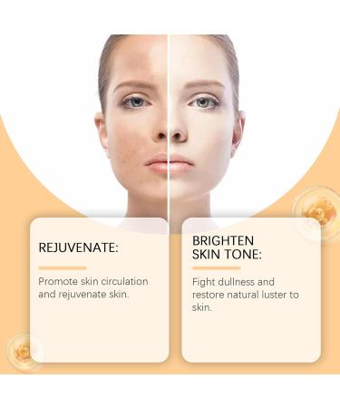 Vitamin C Serum for Face | 30ML Facial Skin Brightening Essence | Anti-Dark Spots & Brightening Serum | Facial Skin Brightening Essence for Skin Care - Buy Online on SooperMarket.com