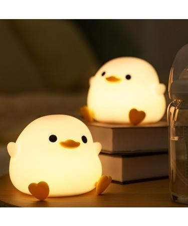 Cute Duck Night Light for Nursery - Touch Control, Rechargeable, Dimmable - Perfect Gift for Boys and Girls - DoDo Duck - Color 2 - Buy Online on SooperMarket.com