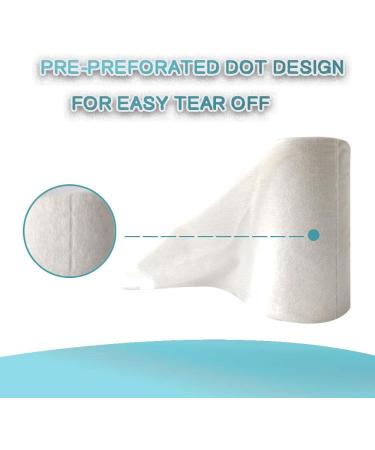 100% Bamboo Biodegradable Cloth Diaper Liners - Fragrance Free, Chlorine Free - 100 Sheets Per Roll (4 Rolls) | Gentle, Soft, Unscented - Buy Online on SooperMarket.com