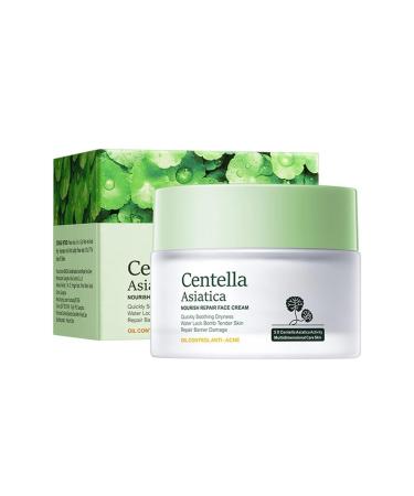Centella Asiatica Repair Face Cream Face Moisturizer Deeply Nourishing and Moisturizing Day and Night Cream Soothe Dryness Lifting Firming Fine Lines Nourish Centella Calming Cream