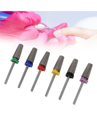Polish Remover Bit Nail Drill Bit Set Long Durability High Strength Precise Safe for Manicure for Acrylic Gel Nails - Buy Online on SooperMarket.com
