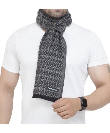Blessfull Healing Woolen Muffler For Men and Women Grey - Buy Online on SooperMarket.com