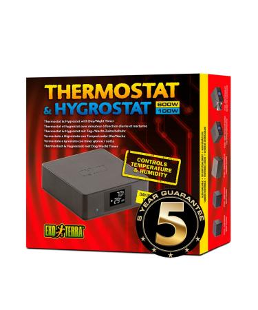 Exo Terra Thermostat 600w & Hydrostat 100w One Colour