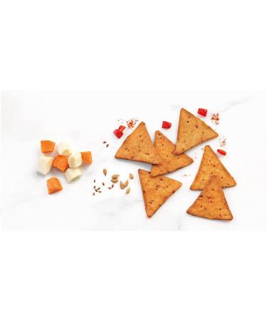 Simple Mills Roasted Red Pepper Crackers 4.25 oz Pack of 6 - Gluten Free, Vegan, Paleo Snacks - Buy Online on SooperMarket.com