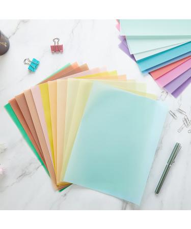 Colored Vellum Paper 20 Colors 100 Sheets 8.5x11 inch - Transparent Tracing Paper for Sketching, Invitations, DIY - Buy Online on SooperMarket.com