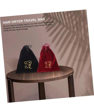 MUSISALY 4pcs Storage Bag Hair Dryer Case Tote Bag for Travel Blow Dryer Travel Bag Drawstring Bags Fabric - Buy Online on SooperMarket.com