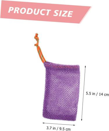 Healeved 16 Pcs Soap Bag Foaming Net Soap Saver Pouches Sisal Soap with Drawstrings Soap Nylon - Buy Online on SooperMarket.com