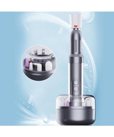 Yolispa Electric Nail Files Portable Cordless Electric Nail Files Rechargeable Nail Drill with 6 Nail Drill Bits Electric Manicure and Pedicure Set for Thick Nails Cuticles Hard Skin Removal - Buy Online on SooperMarket.com