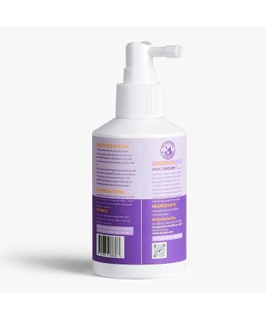 BOZILY HICC Groom! Pet Clean Teeth Spray + Finger Brush | Dental Care Spray for Dogs & Cats | Targets Tartar & Plaque | Eliminates Bad Breath | 50ml (2Pcs) - Buy Online on SooperMarket.com