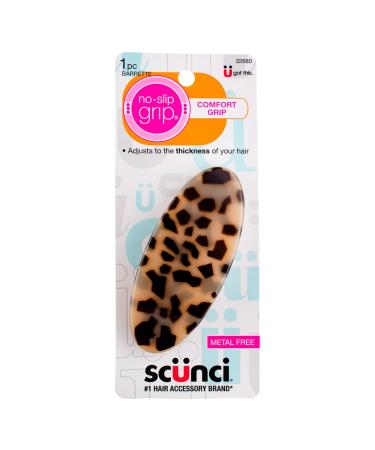 Scunci No Slip Large Oval Barrette - 1 pk