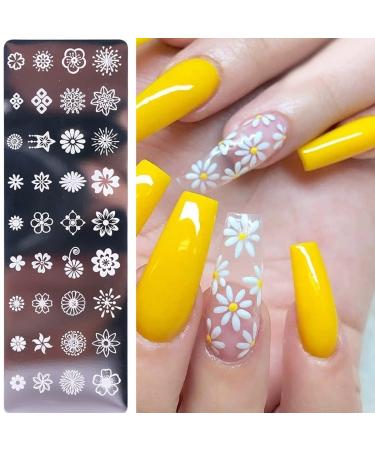 6 Piece Nail Art Stamping Set - Templates Stencils & Stamper for Perfect Manicures | International Shipping - Buy Online on SooperMarket.com