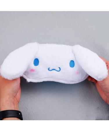 Cartoon Sleep Eye Mask - Pink Kitty & Stitch Lilo Face - Soft Faux Fur - Kids Blindfolds Set of 4 - Buy Online on SooperMarket.com