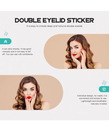 Beavorty 3 Rolls double eyelid sticker invisible eyelid lift strips invisible eyelid tape self adhesive eyelid tape sticky eyelid tape portable eyelid lasting lace beauty stickers woman - Buy Online on SooperMarket.com