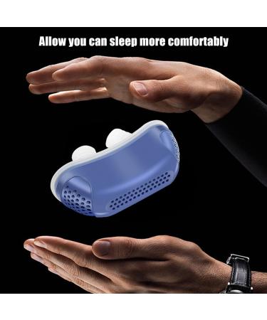 Silicone Snoring Nasal Vents Plugs for Women - Blue - Nighttime Snoring Relief - Buy Online on SooperMarket.com