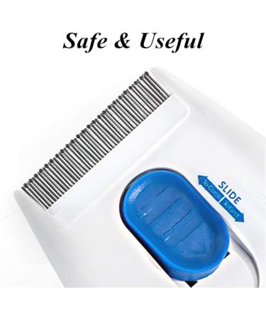 Enjoyfeel Pet Flea Comb Electric Brush Comb Head Lice Removal Pet Cleaning Capture Fleas Tool for Dogs Cats - Buy Online on SooperMarket.com