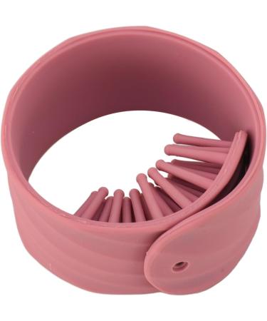 Silicone Slap Bracelet Comb Silicone Slap Hair Comb Labor Saving for Girls Women for Salon (Pink) - Buy Online on SooperMarket.com