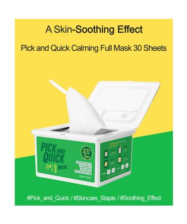 DewyTree Pick and Quick Daily Mask - 30 Sheets Peppermint Lime | Calming Face Mask for Hydration & Refreshing Skin - Buy Online on SooperMarket.com