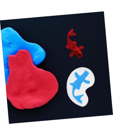 KALLORY 4 Pcs Koi Mold Resin Pendant Mold Cake Stencils Gummie Molds Casting Mold 3d Crystal Biscuit As Shownx2pcs 7X4.5cmx2pcs - Buy Online on SooperMarket.com