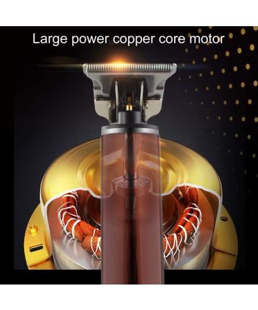 Electric Trimmer Hair Trimmer 5W High Power for Home for Hair Salon for Hairdressers(Red) - Buy Online on SooperMarket.com