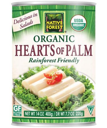 Native Forest Organic Hearts of Palm, 7.7 Ounce (Pack of 12)
