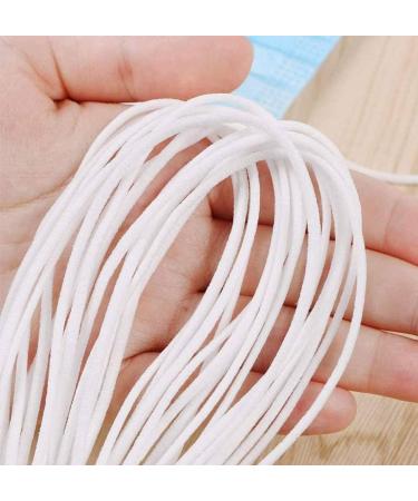 30 Yards 1/8 inch Elastic String for Masks - Soft Elastic Cord for DIY Crafts and Sewing - Buy Online on SooperMarket.com