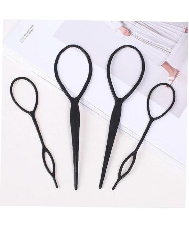 PiniceCore 10Pcs Hair Braid Accessories - Ponytail Styling Maker Clip & Topsy Tail Loop Kit for Perfect Ponytails - Buy Online on SooperMarket.com