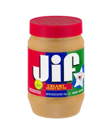 Jif Creamy Peanut Butter 40 oz
