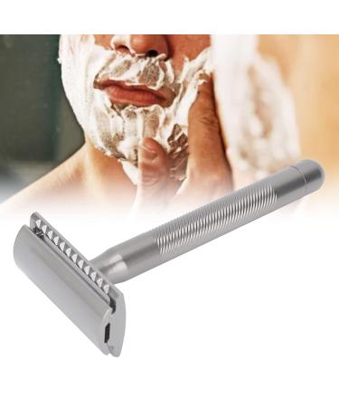 Men's Hair Clipper - Metal Double Edge Safety Manual for Home & Salon | Silver Color - Shop Now! - Buy Online on SooperMarket.com